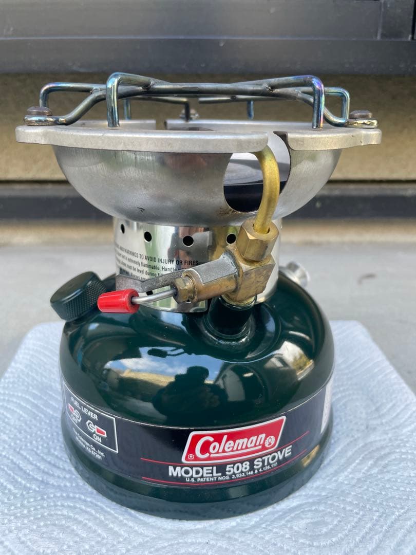 コールマン508ツーレバーストーブ改502