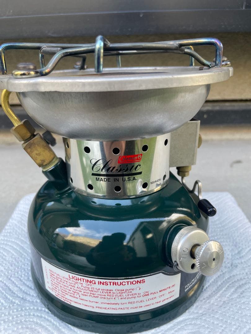 コールマン508ツーレバーストーブ改502