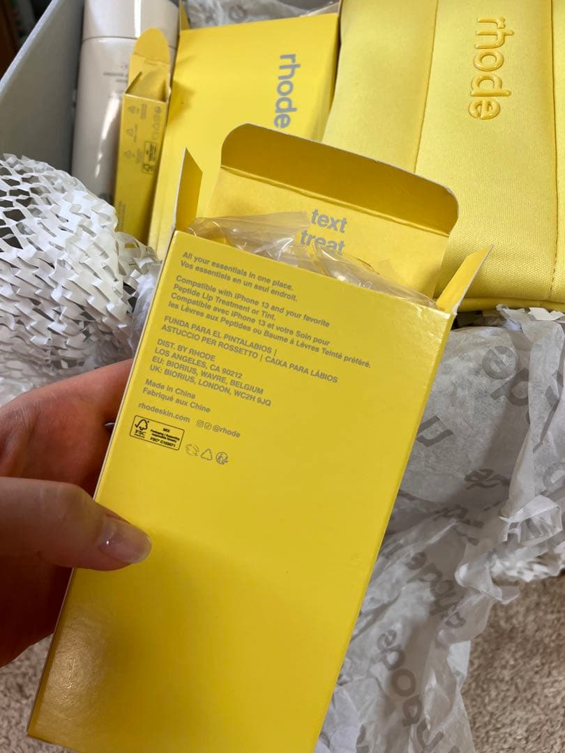 【新品】本物 夏限定 rhode iPhoneケース