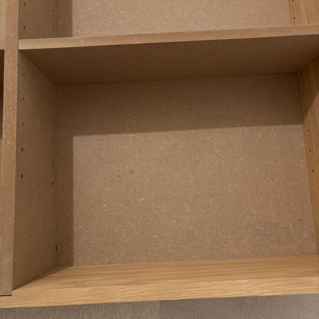無印良品 ベッドフレーム下収納・大・オーク材 幅80×奥行90.5×高さ19cm