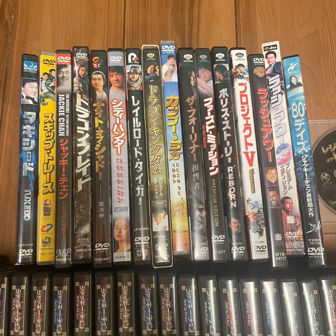 ジャッキー・チェン DVD 84本 DeAGOSTINIなど