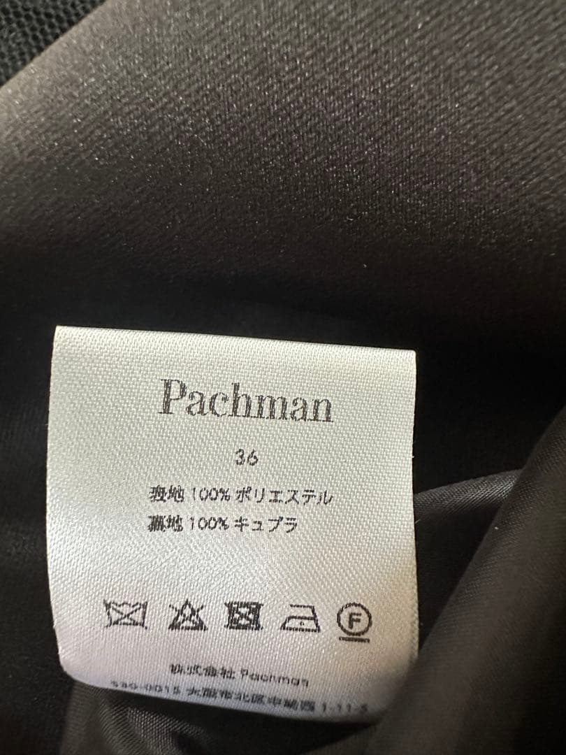 pachman 黒　ワンピース　チュニック　サイズ36 パハマン