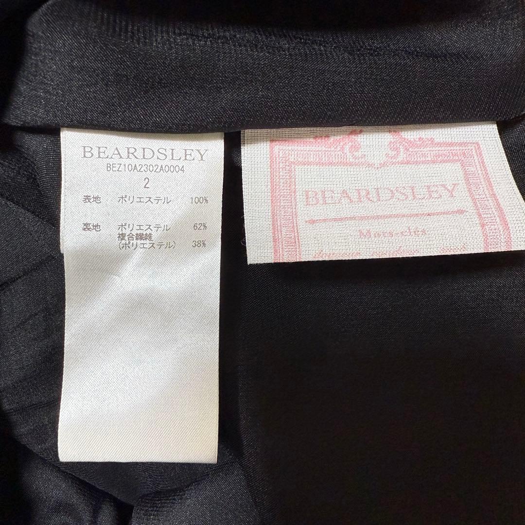 beardsley ビアズリー シワシフォンギャザーパンツ ブラック サイズ2