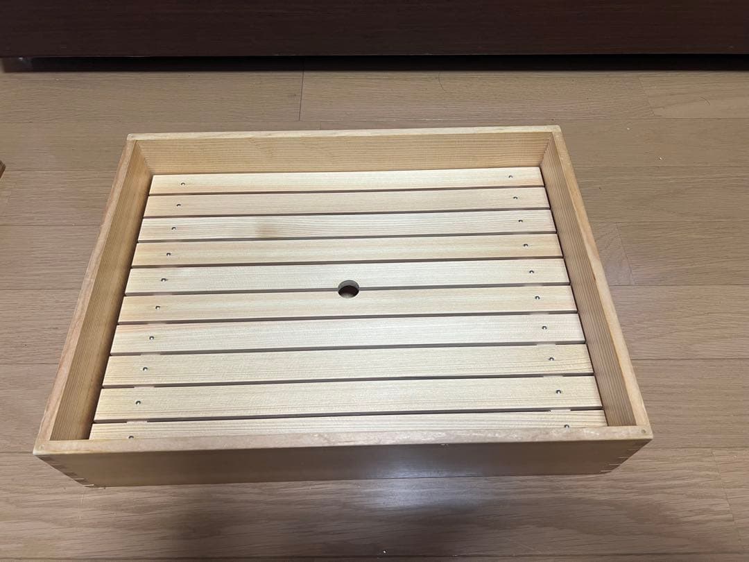 ヤマコー ネタケース 木製 寿司ネタ箱 アクリル蓋付 業務用