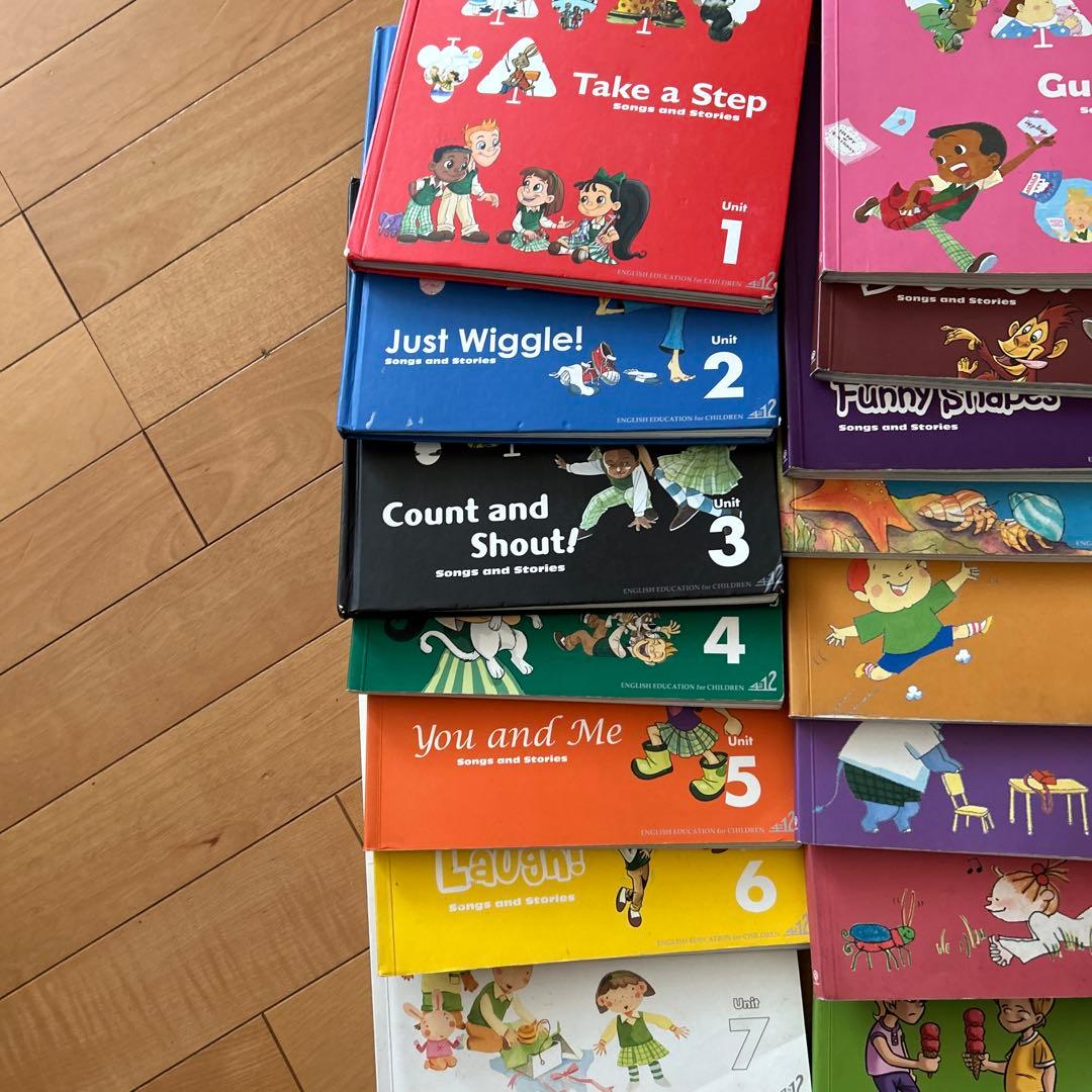 グレープシード ユニット 1～15 CD DVD 付き REP 子ども 英語