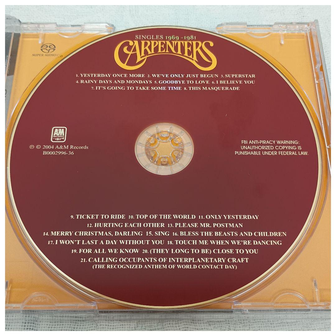 SACD Carpenters Singles 1969-1981　廃盤品