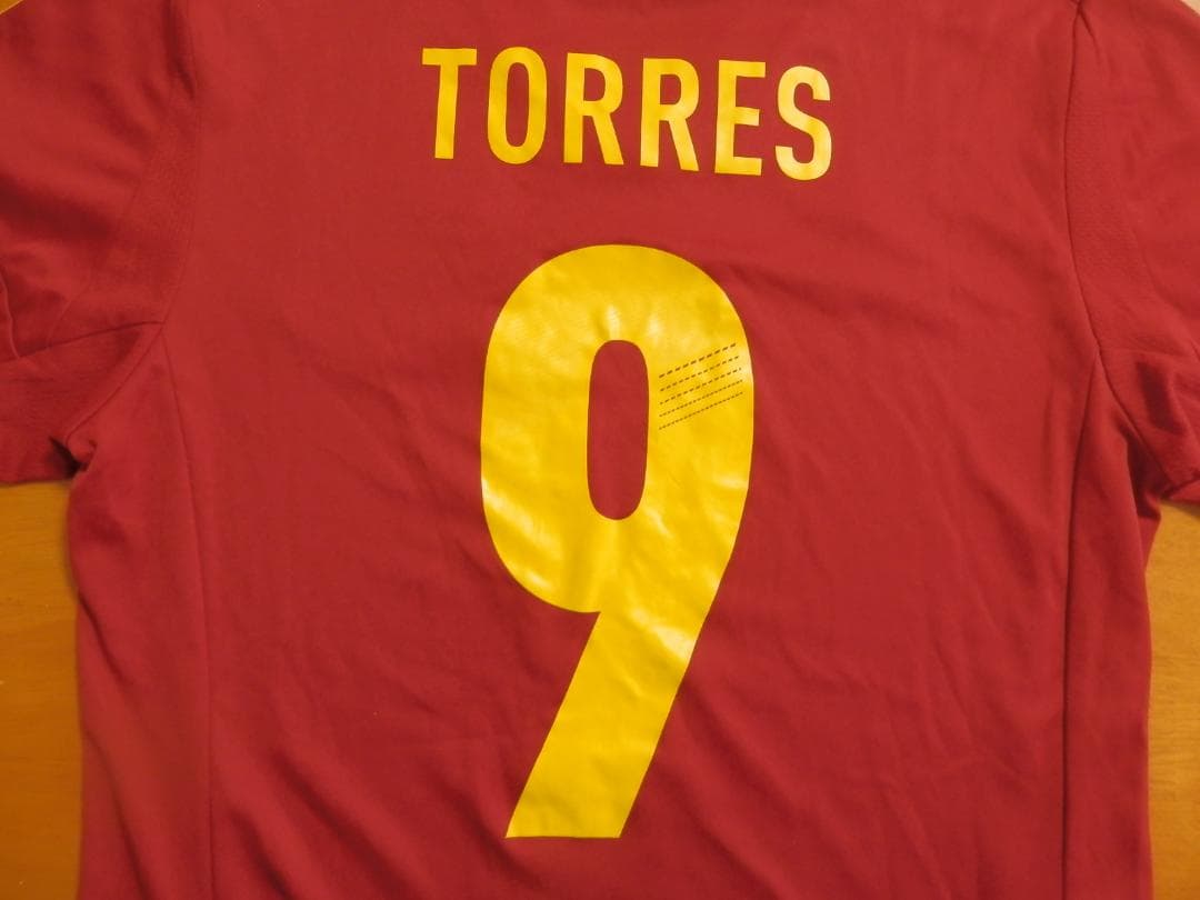【NEW】【フェルナンドトーレス】【ユーロ12着用】スペイン代表(2012)