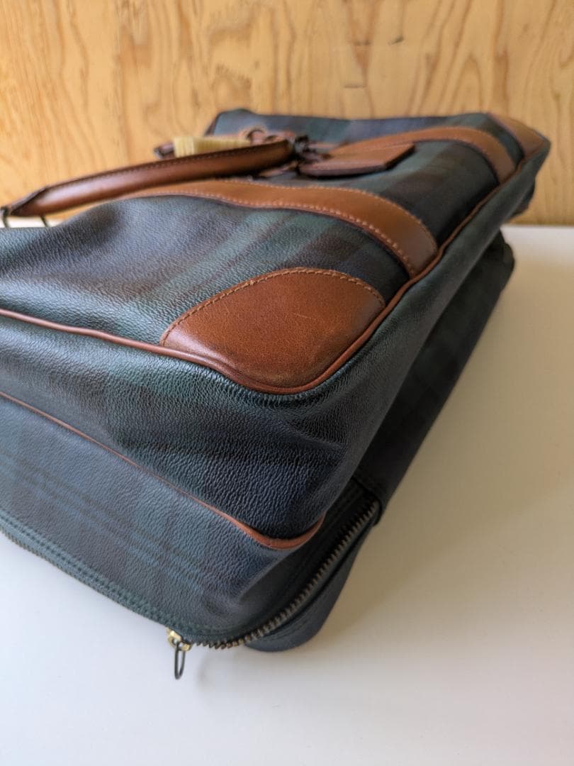 ラルフローレン　ショルダーバッグ　PVC　チェック柄　3654