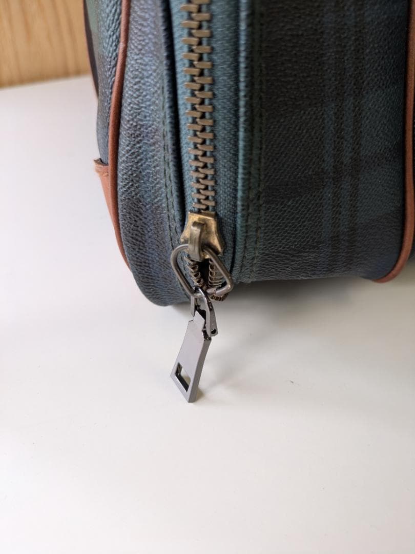 ラルフローレン　ショルダーバッグ　PVC　チェック柄　3654