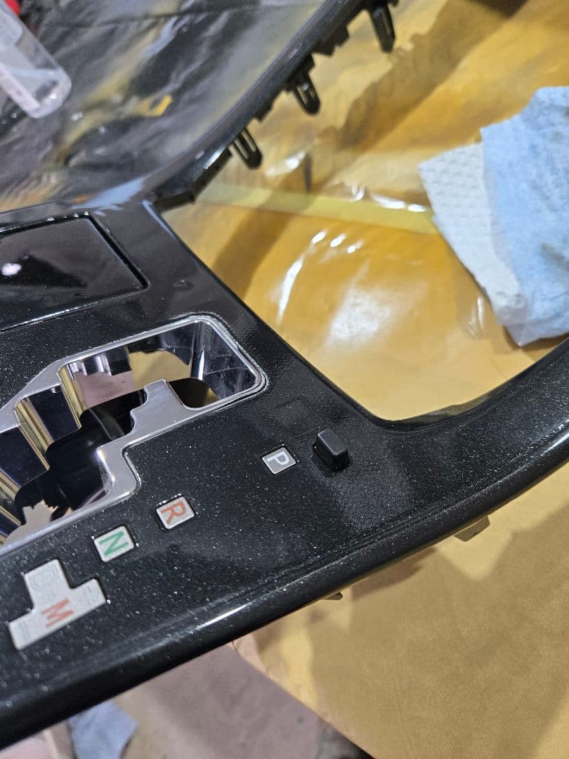 20ヴェルファイアアルファードセンターパネル塗装品ブラックメタリック塗装後未使用