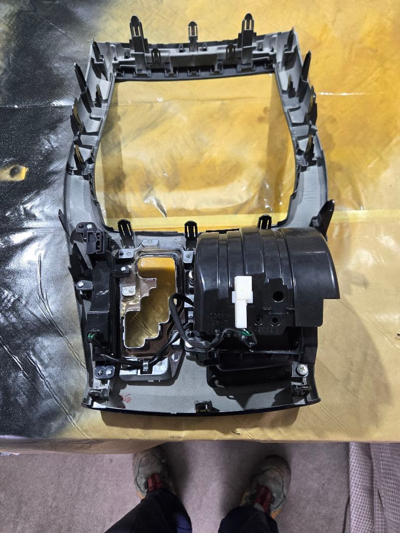 20ヴェルファイアアルファードセンターパネル塗装品ブラックメタリック塗装後未使用