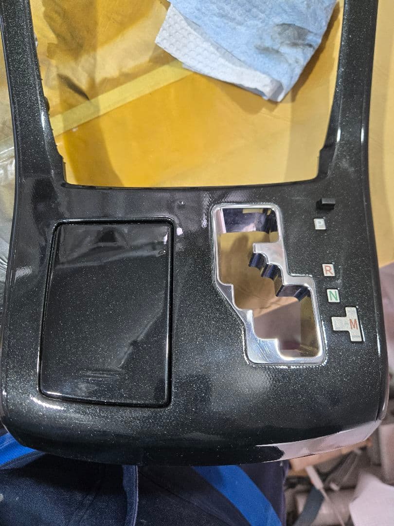 20ヴェルファイアアルファードセンターパネル塗装品ブラックメタリック塗装後未使用