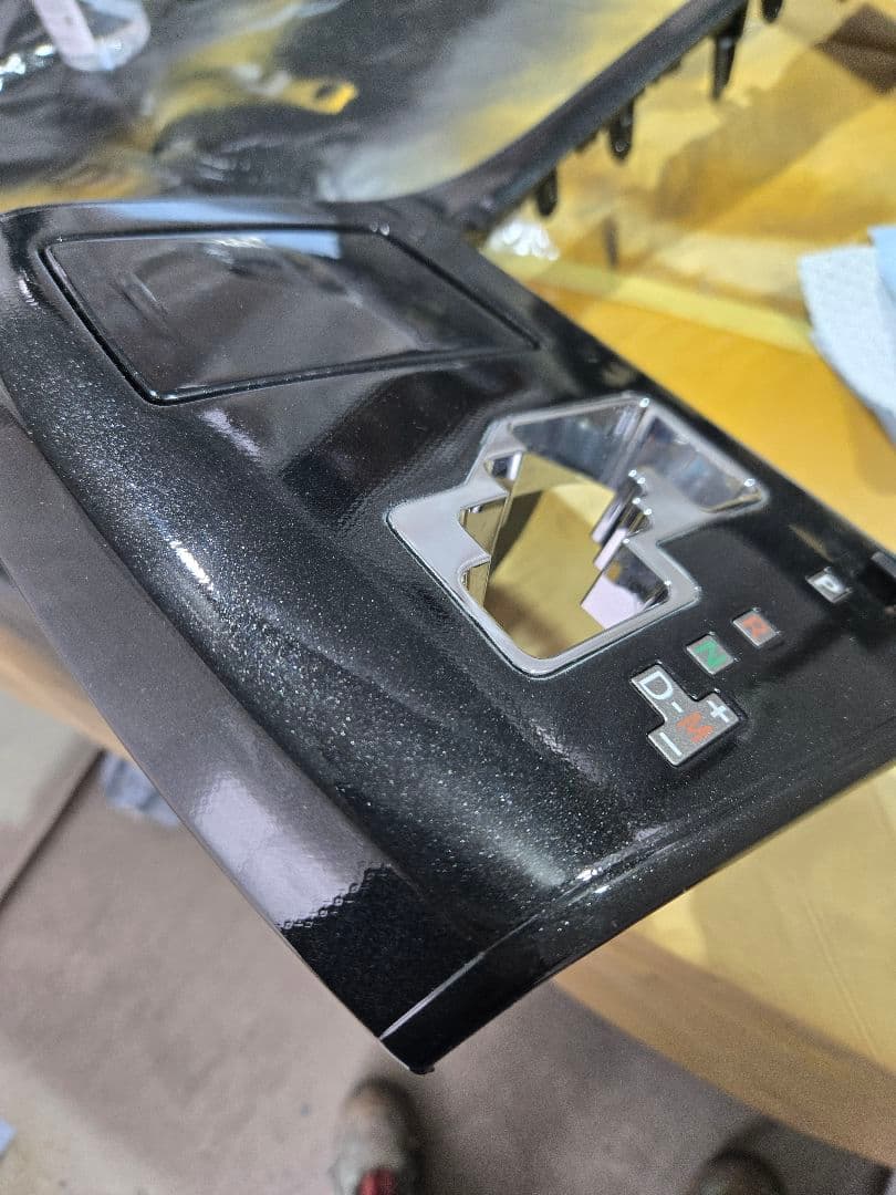 20ヴェルファイアアルファードセンターパネル塗装品ブラックメタリック塗装後未使用