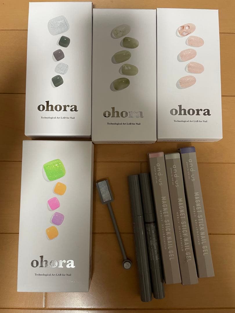 ohora ジェルネイルシール 18個セット おまけ付き