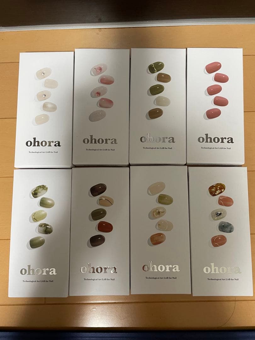 ohora ジェルネイルシール 18個セット おまけ付き