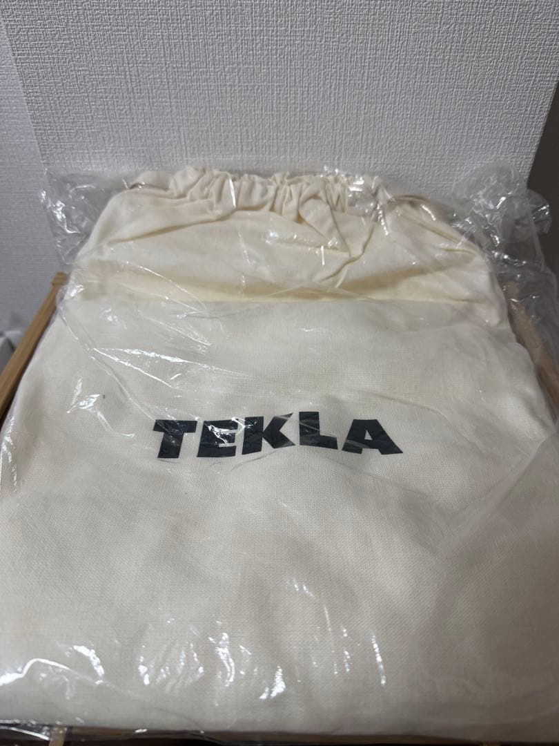 【新品・未使用】TEKLA テクラ エプロン Porcelaine