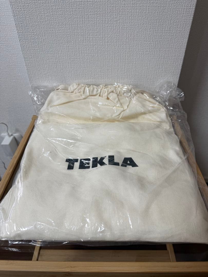 【新品・未使用】TEKLA テクラ エプロン Porcelaine