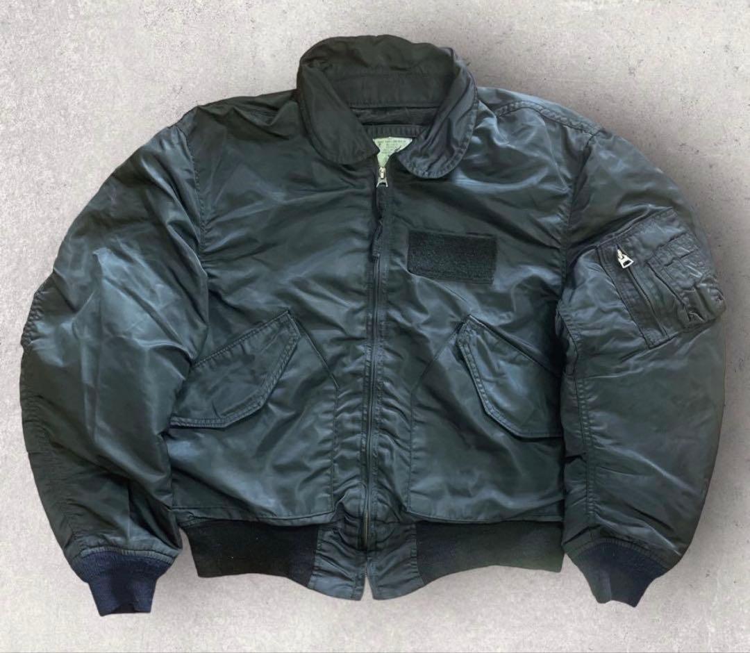 ALPHA USA製 CWU-36/P フライトジャケット ブラック M