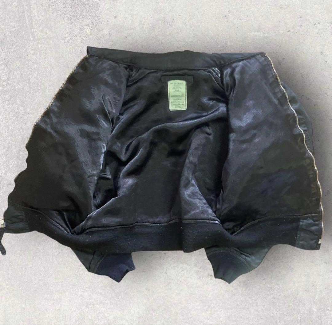 ALPHA USA製 CWU-36/P フライトジャケット ブラック M