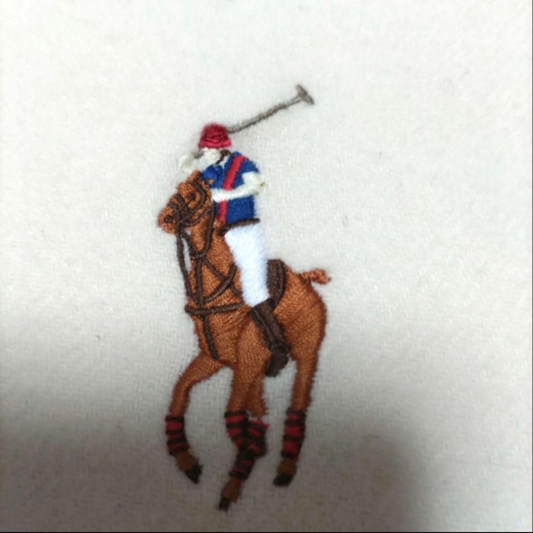 【新品未使用・タグ付】ポロ ラルフローレン　アイボリー マフラー