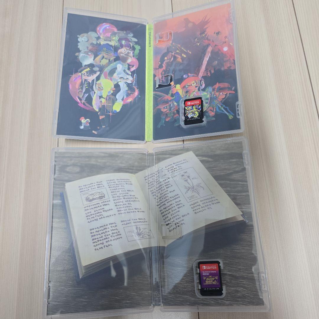 スイッチライト☆スプラトゥーン3☆ポケットモンスターバイオレット☆セット