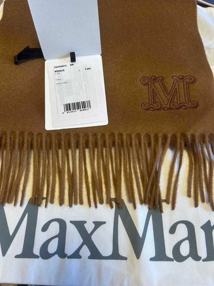 MAX MARA マックスマーラ マフラー ストール WSDALIA キャメル