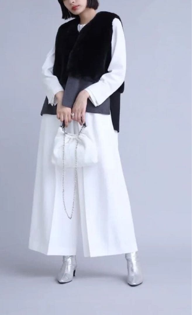 SCOT CLUB resil ドッキングショートファーベスト　ヤマダヤ