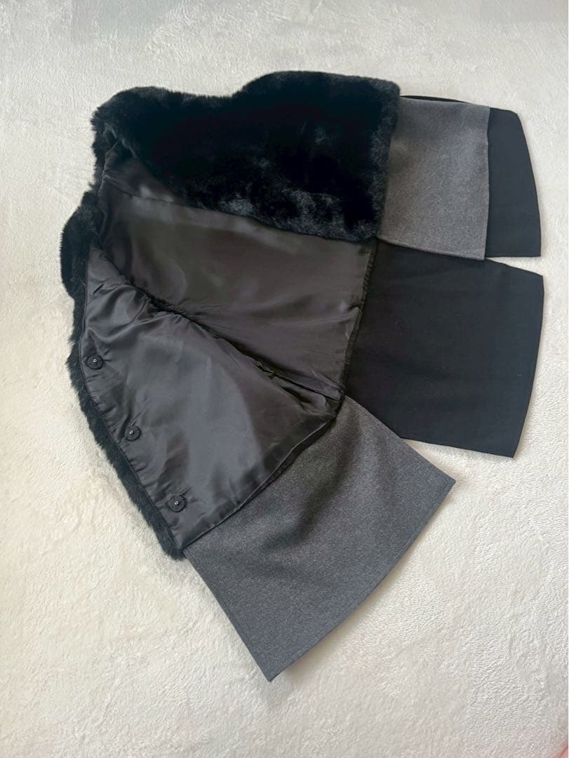 SCOT CLUB resil ドッキングショートファーベスト　ヤマダヤ