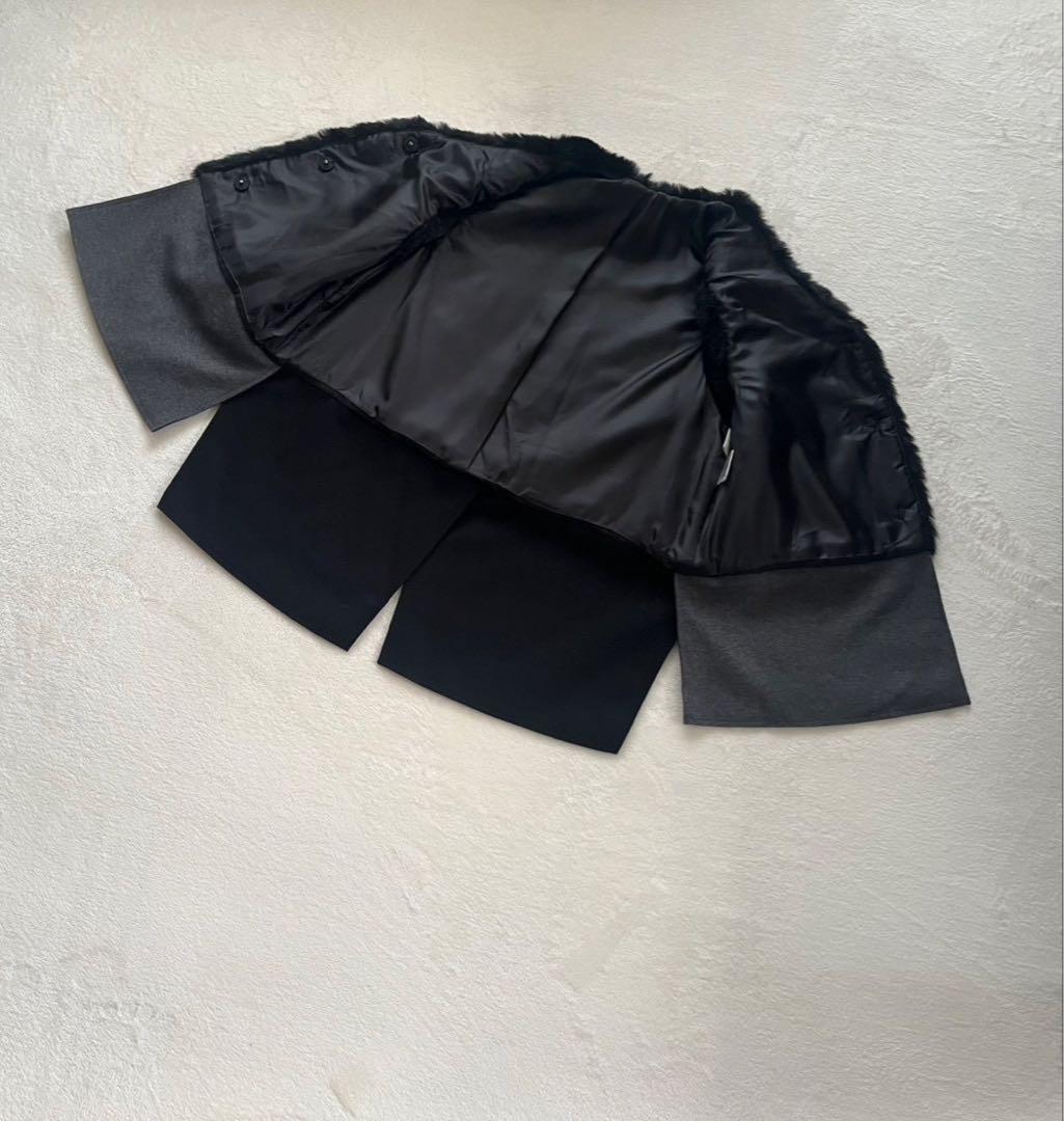 SCOT CLUB resil ドッキングショートファーベスト　ヤマダヤ