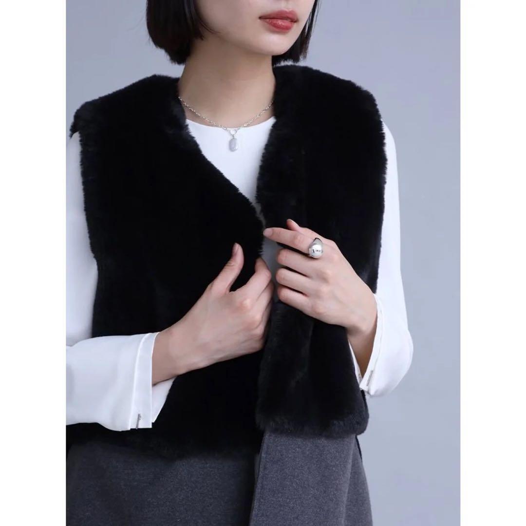 SCOT CLUB resil ドッキングショートファーベスト　ヤマダヤ