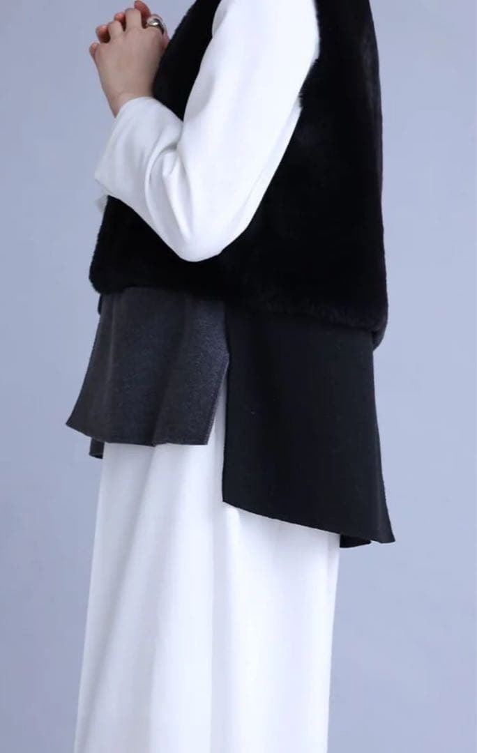 SCOT CLUB resil ドッキングショートファーベスト　ヤマダヤ