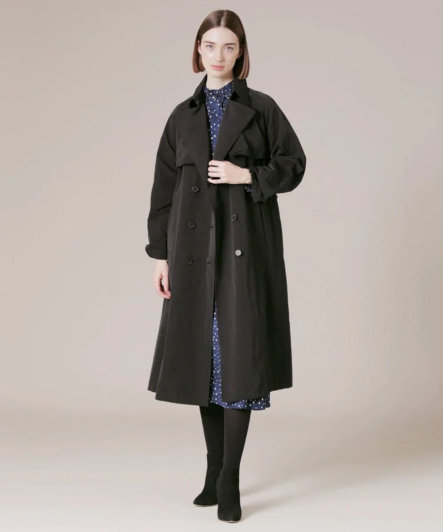 値下げ　ソフトメモリーグログラントレンチコート