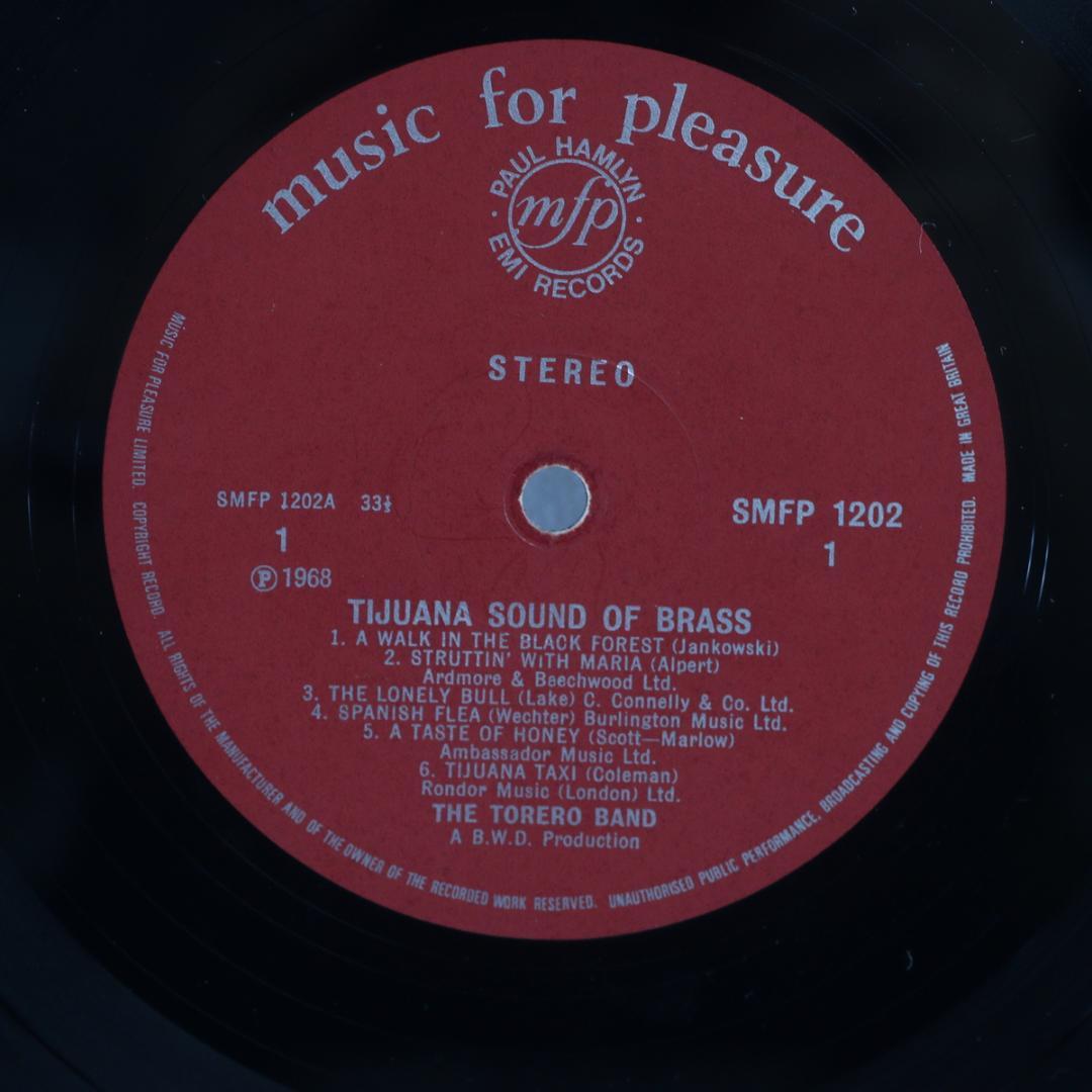 英LP The Torero Band Tijuana SoundOfBrass