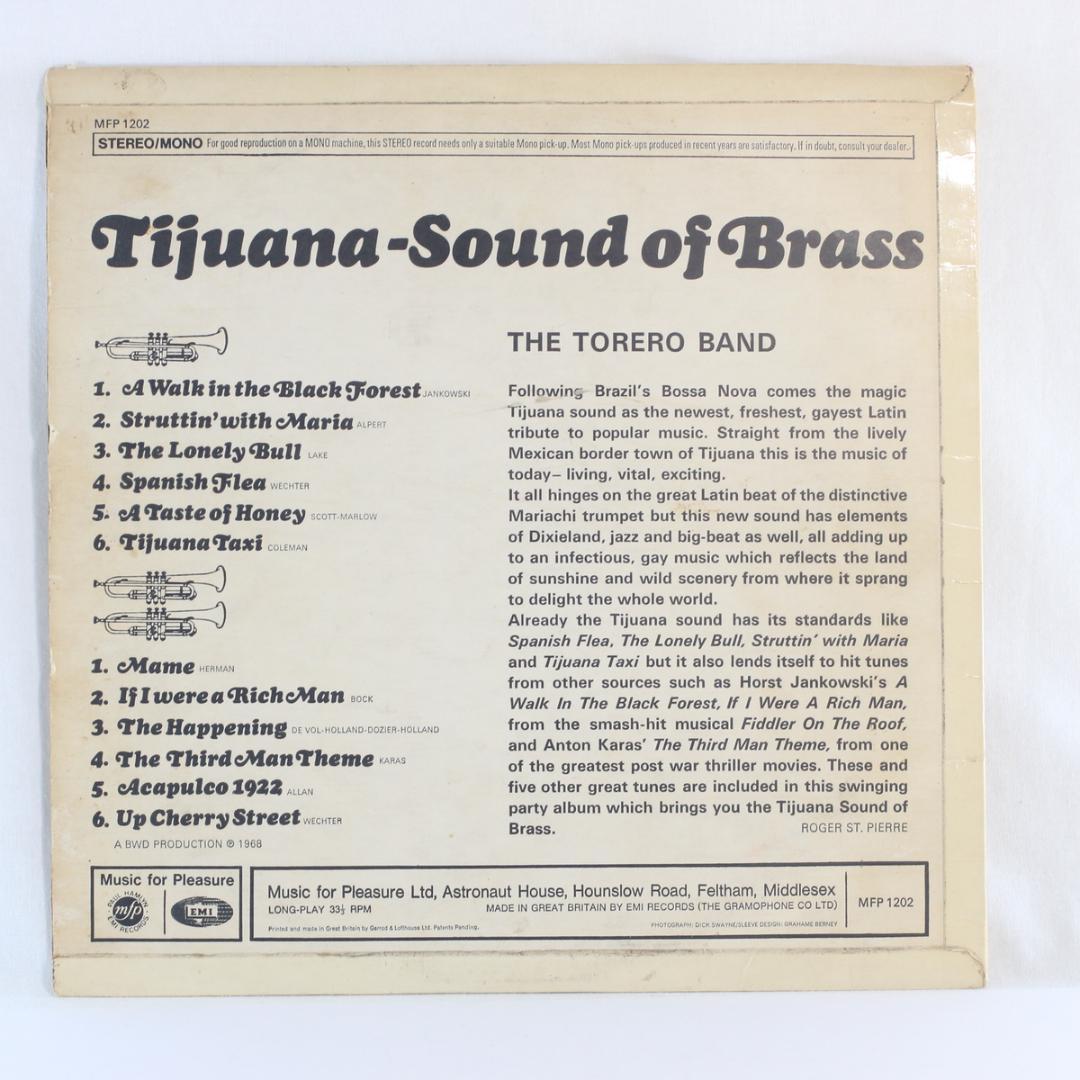 英LP The Torero Band Tijuana SoundOfBrass