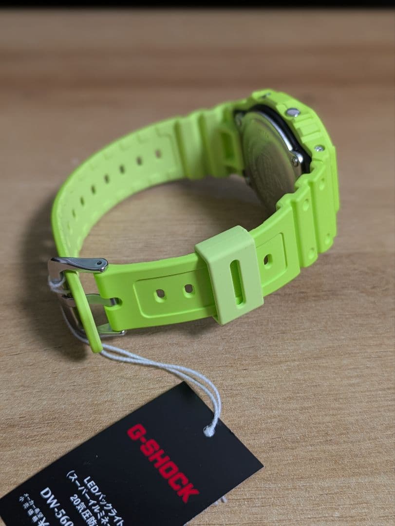 【美品】G-SHOCK DW-5600EP-9JF 蛍光グリーン