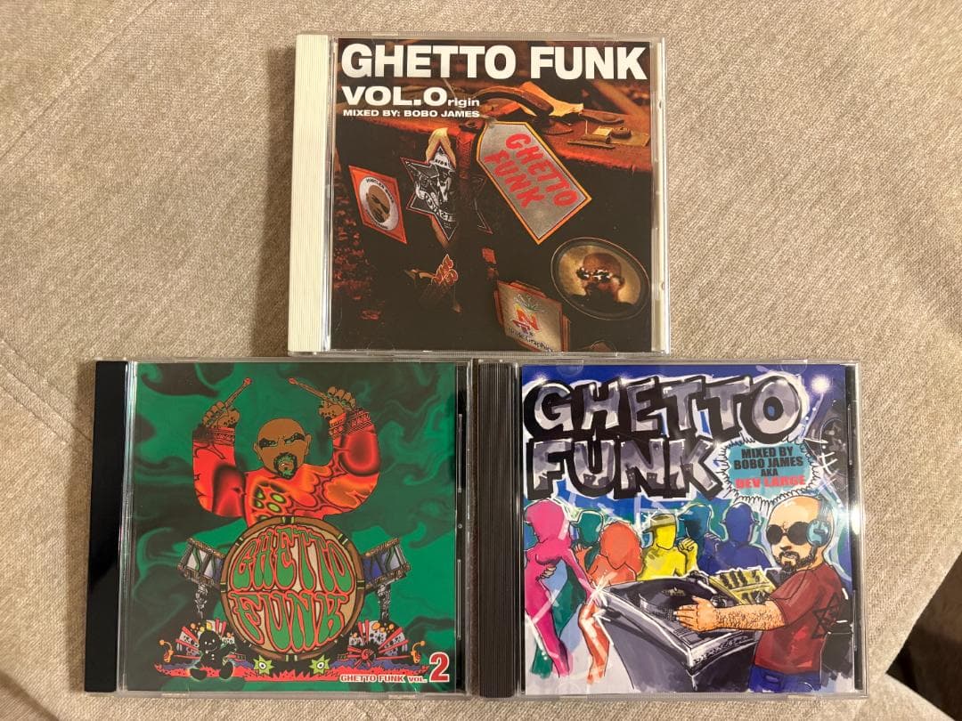Dev Large bobo james GHETTO FUNK CDセット