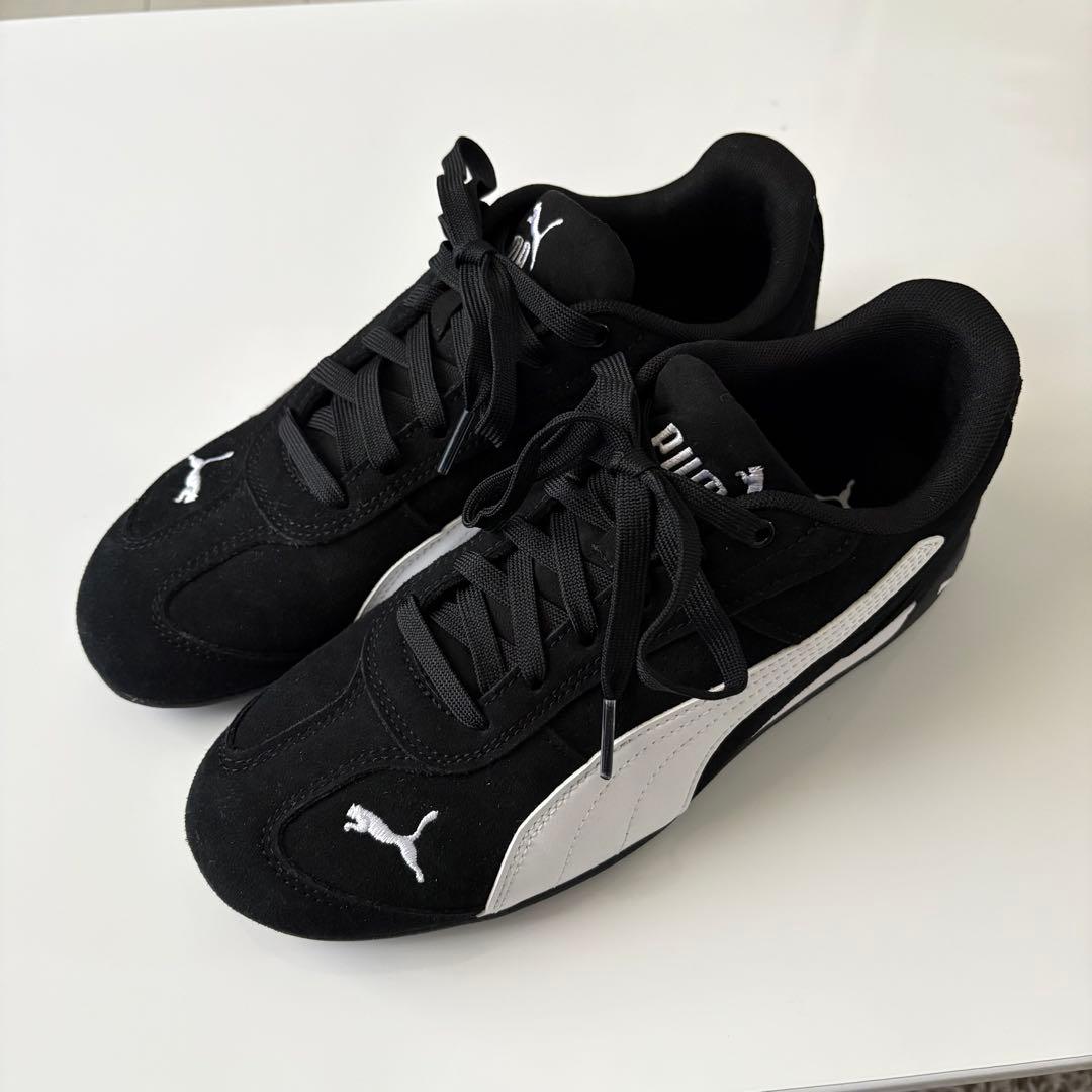 PUMA レプリキャッチ スニーカー 24.5cm ブラック