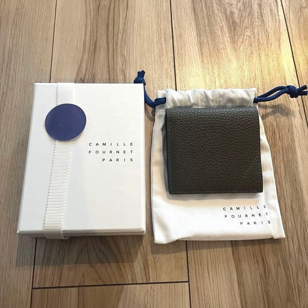 未使用　銀座限定 カミーユフォルネ　ヴェルソ 財布　パイソン