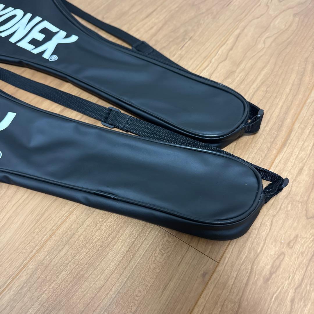 ヨネックス　バトミントン　ラケット　ナノフレア 2点セット　シャトル　ケース付