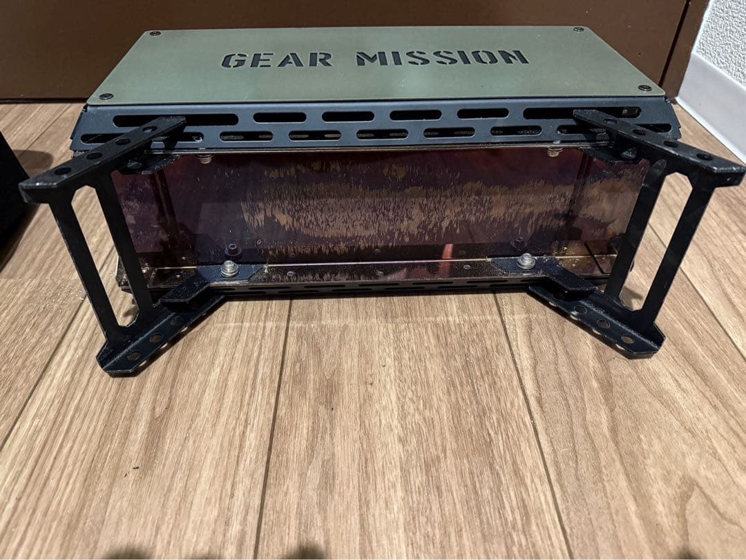 商品名　GEAR MISSION 焚き火台 五徳付き