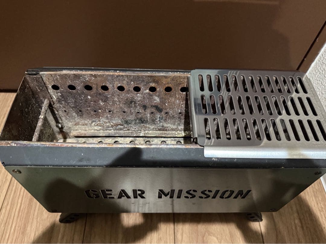 商品名　GEAR MISSION 焚き火台 五徳付き