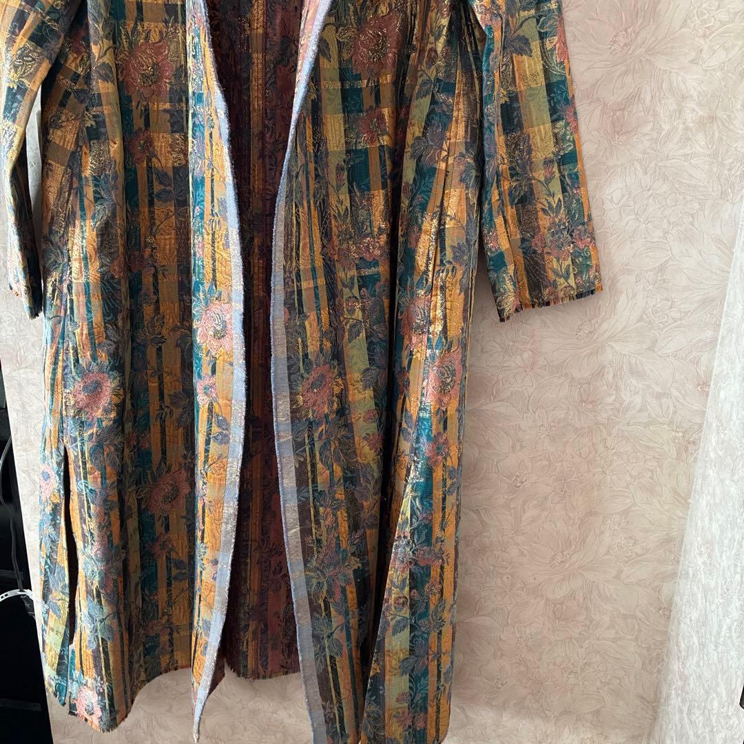 forte_forte フローラルロングコート