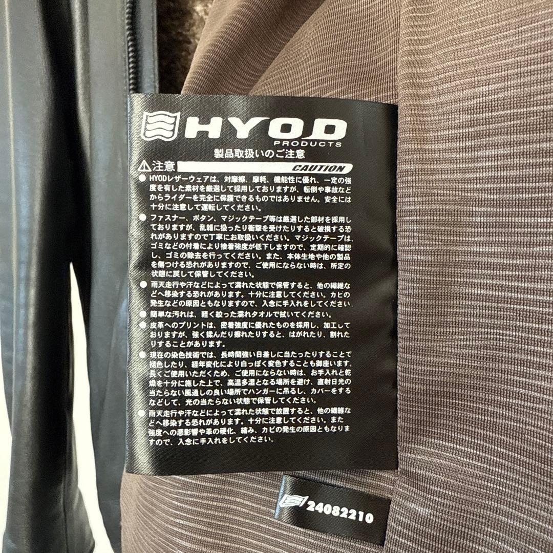 hiro様HYOD ヒョウドウ レザージャケット ライダース Lサイズ ブラック