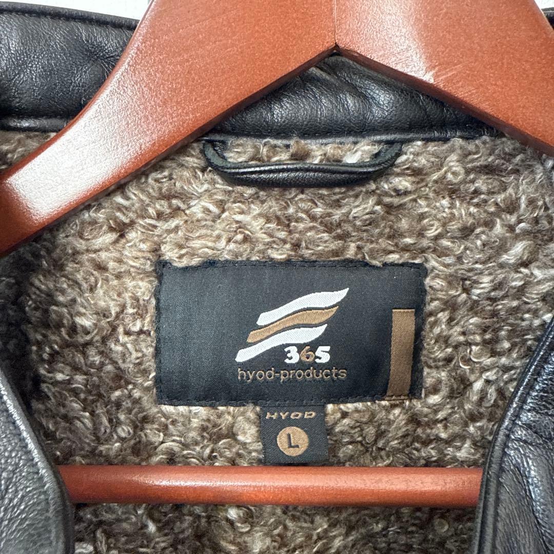 hiro様HYOD ヒョウドウ レザージャケット ライダース Lサイズ ブラック