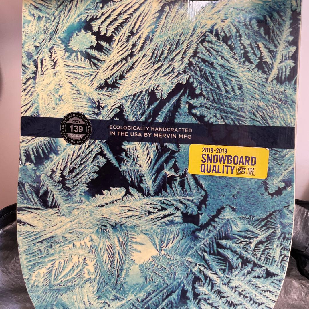 ロキシー　アリー　スノーボード　18-19モデル　139cm ヘッドのバイン