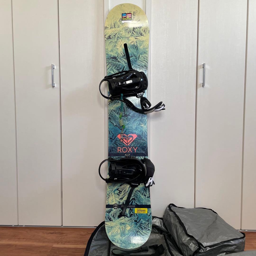 ロキシー　アリー　スノーボード　18-19モデル　139cm ヘッドのバイン