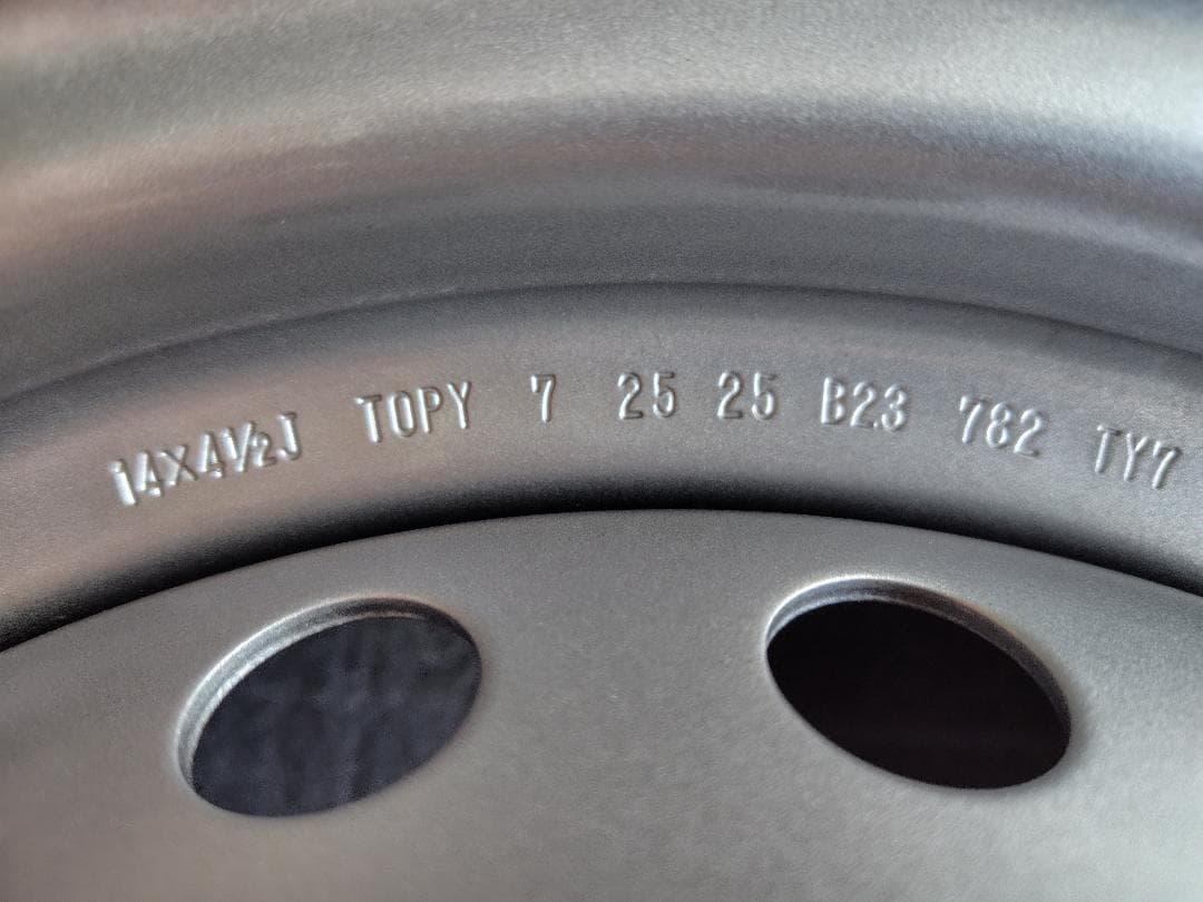 HONDA ホンダ純正スチールホイール N-ONE e: 用4本セット