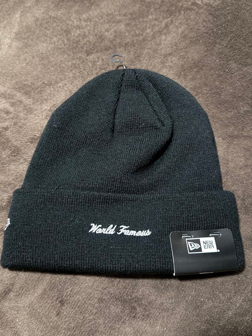 帽子 Supreme X new era box logo beanie black