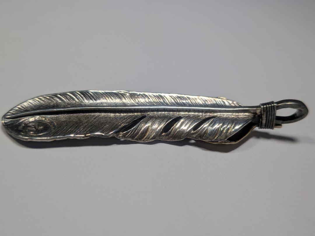 上金 特大 フェザー 右向き 美品