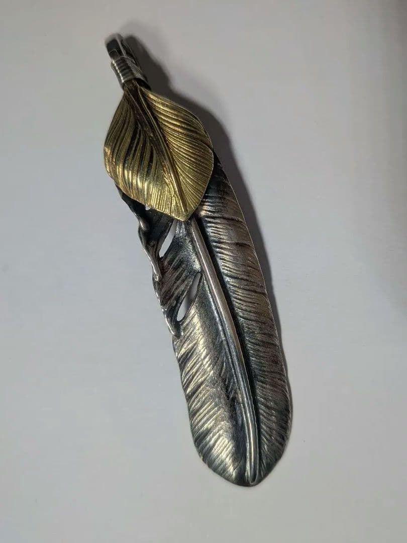 上金 特大 フェザー 右向き 美品